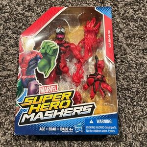 super hero mashers carnage action figure toy
